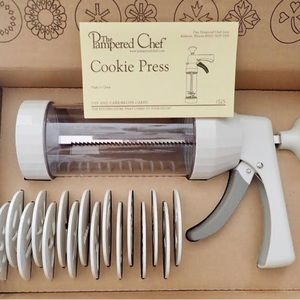 🎉Host Pick🎉The Pampered Chef Cookie Press 👩🏽‍🍳